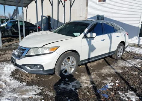2014 Honda Crosstour Ex-L V6 из США, поврежденный, VIN 5J6TF2H54EL002597